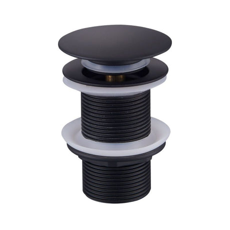 Pop up Drain, Pop up Drain Without Overflow, Universal Pop up Sink Drain, Sink Drain, Black Drain for Sink and Sink