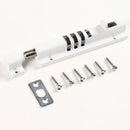 Gate Lock, Mechanical Combination Lock No More Keys Required Gates, Sheds, Any Storage Area and Any Door, White