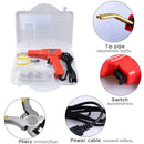200 Pieces Plastic Welder 50W Hot Plastic Welding Machine Car Bumper Repair Kit with Hot Staplers