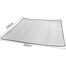 Moisture proof Mat Outdoor Picnic Portable Tent Mat Travel Waterproof Mat double sided Aluminum Film moisture proof Mat, 200x150CM