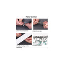 30 Pieces Curtain, Curtain Rings with Clips, Strong Drapery Clips, Hooks on Tension Rod Holder