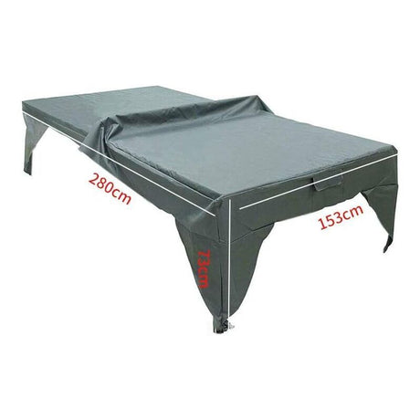 Table Tennis Table Cloth, Polyester Taffeta, Waterproof Ping Pong Table Cloth, Indoor Outdoor Sports Equipment Protection, Garden, Playground, School