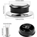 4 Pcs Pan Lid Handle Glass Lid Handle Stainless Steel Pan Lid Caps Handles Universal Pan Lid Handles