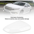 Rearview Mirror Cover with Reinforced Anti-Collision and Weather Resistant Protection Compatible with Honda Civic 2016-2021 White Right 76201 TBA A11