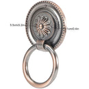 4 Pcs Antique Zinc Alloy Cabinet Door Handles Antique Bronze Hardware