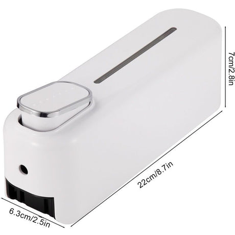 Manual Soap Dispenser, ABS Press, Wall Mounted Soap Dispenser for Home Hotel White, 300 ml