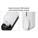Manual Soap Dispenser, ABS Press, Wall Mounted Soap Dispenser for Home Hotel White, 300 ml