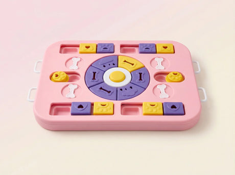 Interactive Dog Puzzle Toy – Slow Feeder & Treat Dispenser