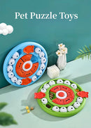Pizza Puzzle Treat Toy for Dogs & Cats – Interactive Slow Feeder