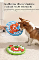 Pizza Puzzle Treat Toy for Dogs & Cats – Interactive Slow Feeder
