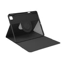 SENYOSON Black iPad Case for 10.2/10.5 Inch iPad 7th/8th/9th Generation & iPad Air 3, Detachable Magnetic Rotating Stand Cover with Honeycomb Back Panel Cooling, Snug Fit Protective Case