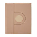 SENYOSON Pink iPad Case for 11th/10th Generation 11/10.9 Inch 2025/2022, Detachable Magnetic Rotating Stand Cover with Honeycomb Back Panel Cooling, Snug Fit Protective Case