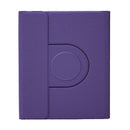 SENYOSON Purple iPad Case for 11th/10th Generation 11/10.9 Inch 2025/2022, Detachable Magnetic Rotating Stand Cover with Honeycomb Back Panel Cooling, Snug Fit Protective Case