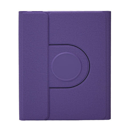 SENYOSON Purple iPad Case for 11th/10th Generation 11/10.9 Inch 2025/2022, Detachable Magnetic Rotating Stand Cover with Honeycomb Back Panel Cooling, Snug Fit Protective Case