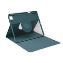 SENYOSON Dark Green iPad Case for 9.7 Inch iPad 5th/6th Generation & iPad Air 2, Detachable Magnetic Rotating Stand Cover with Honeycomb Back Panel Cooling, Snug Fit Protective Case