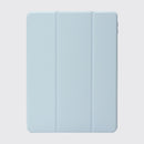 SENYOSON Blue iPad Pro Case for 12.9/13 Inch iPad Pro 12.9" 3rd-6th Gen & iPad Pro 13" & iPad Air 13", Lightweight Slim Soft TPU Trifold Stand Smart Cover with Pencil Holder, Auto Wake/Sleep