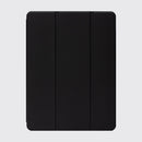 SENYOSON Black iPad Case for 9.7 Inch iPad 5th/6th Generation & iPad Air 2, Lightweight Slim Soft TPU Trifold Stand Smart Cover with Pencil Holder, Auto Wake/Sleep