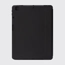 SENYOSON Black iPad Case for 9.7 Inch iPad 5th/6th Generation & iPad Air 2, Lightweight Slim Soft TPU Trifold Stand Smart Cover with Pencil Holder, Auto Wake/Sleep