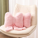 2 Pcs Car Neck Pillow Plush Butterfly Bow Car Headrest Pillow Comfortable Seat Neck Support Cute Head Rest Accessories for Driving Travel Driver Chair Girl Style Interior Decor(Pink)