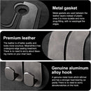 Car Purse Hook Purse Hook for Car Seats Headrest Car Seat Hooks,Heavy Duty Vehicle Organizer for Handbags, Groceries, Purses, Keep Car Tidy (Gray, 2 Pack)