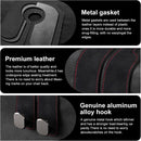 Car Purse Hook Purse Hook for Car Seats Headrest Car Seat Hooks,Heavy Duty Vehicle Organizer for Handbags, Groceries, Purses, Keep Car Tidy (Black, 2 Pack)