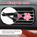 8Pcs Cute Car Air Freshener Vent Clips, Resin Flower Vent Clips, Cute Car Accessories for Women Interior