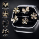 5Pcs Bling Butterfly & Flower Car Air Vent Clips, Rhinestone Car Air Freshener, Luxury Car Interior Decor Accessories for Women