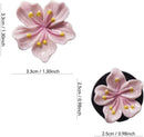 10 PCS Flower Car Air Freshener Vent Clips, Cute Pink Car Interior Decor Accessories, Aromatherapy Car Vent Clips for Women, Universal Car Air Outlet Decoration