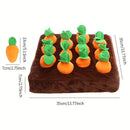 Pawfect Carrot & Bone Dog Chew Toy Set - Durable & Fun
