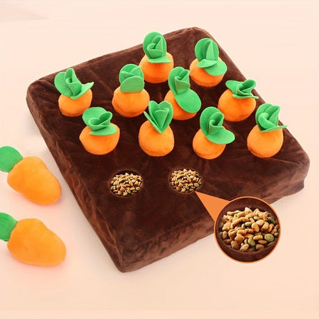 Pawfect Carrot & Bone Dog Chew Toy Set - Durable & Fun