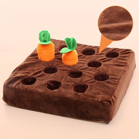 Pawfect Carrot & Bone Dog Chew Toy Set - Durable & Fun