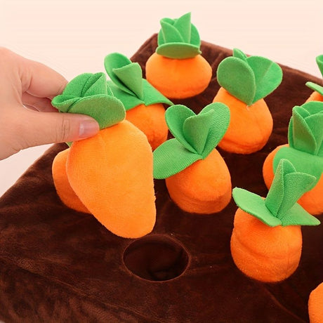 Pawfect Carrot & Bone Dog Chew Toy Set - Durable & Fun