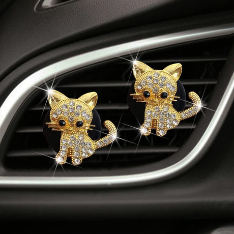 Bling Rhinestone Car Air Vent Clip,Car Air Freshener Vent Clips,Car Air Conditioning Outlet Clip Decorative,Bling Car Accessories Car Interior Decoration Charm,Cute Car Decor