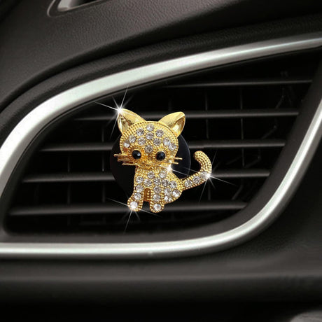 Bling Rhinestone Car Air Vent Clip,Car Air Freshener Vent Clips,Car Air Conditioning Outlet Clip Decorative,Bling Car Accessories Car Interior Decoration Charm,Cute Car Decor