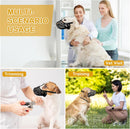 Dog Muzzle, Soft Breathable Dog Muzzles Suitable Dogs, Adjustable Basket Muzzles Prevents Chewing and Biting for Grooming Trimming Training(XXL)