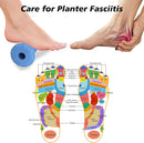 Plantar Fasciitis Relief,Foot Roller,Foot Massager Roller for Plantar Fasciitis,Deep Tissue Muscle Massage,Arch and Heel Pain Relief,Portable Reflexology Tool-Blue
