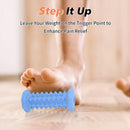 Plantar Fasciitis Relief,Foot Roller,Foot Massager Roller for Plantar Fasciitis,Deep Tissue Muscle Massage,Arch and Heel Pain Relief,Portable Reflexology Tool-Blue