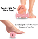 Plantar Fasciitis Relief,Foot Roller,Foot Massager Roller for Deep Tissue Muscle Massage,Portable Reflexology Tool-Pink