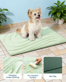 Cooling Mat for Dogs, 59" x 40" Self-Cooling Dog Bed with Arc-Chill Technology 3.0(QMAX>0.5), Non-Slip Washable Pet Cooling Pad for X-Large Dogs, Indoor Outdoor Floor Mat - Green