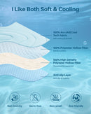 Cooling Mat for Dogs, 59"x40" Self-Cooling Pet Bed - Advanced Arc-Chill Technology 3.0 (QMAX>0.5) for Instant Cool, Non-Slip Washable Floor Mat for XL-Large Dogs, Indoor Outdoor Use - Blue