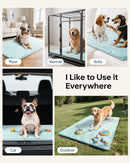 Cooling Mat for Dogs, 59"x40" Self-Cooling Pet Bed - Advanced Arc-Chill Technology 3.0 (QMAX>0.5) for Instant Cool, Non-Slip Washable Floor Mat for XL-Large Dogs, Indoor Outdoor Use - Blue