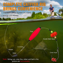 Pre-Tied Catfish Rig System, 23 Inch 55LB Santee Cooper Catfish Float Rig with Adjustable EVA Slip Float and High Carbon Circle Hooks 5/0 6/0 8/0, Ready-to-Fish for River and Bank FishingPre-Tied Catfish Rig System, 23 Inch 55LB Santee Cooper Catfish Floa