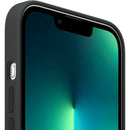 Midnight Silicone Case for iPhone 13 Pro Max, Compatible with MagSafe, Shockproof Soft Liquid Silicone Protective Cover with Microfiber Lining