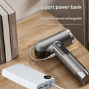 Cordless Rechargeable Hair Dryer, 120000 RPM High-Speed Brushless Motor, Built-in 15600mAh Large Battery, Hot & Cold Air Modes Portable Wireless Blow Dryer, Gray