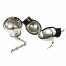 House Of Dasein Metal Handcuffs Sensory Deprivation Mitts Bondage Fetish Restraints - Blue - Female