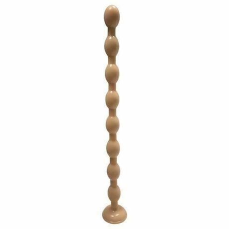House Of Dasein 19.69 Inch Super Long Beads Anal Masturbator With Suction Cup - Flesh
