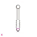 House Of Dasein 12 Styles Dildo Smooth Glass Anal Beads Double Ended Dong Butt Plug - Style K