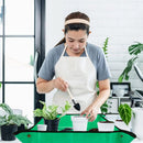 Repotting Mat for Indoor Plants - 26"*26" Plant Potting Tray Transplanting Mat Foldable Waterproof Indoor Gardening Supplies
