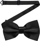 Adjustable Classic Pretied Bow Tie for Men, Women, and Boys - Men's Bowtie for Wedding, Costume Party and Formal Events
