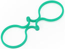 Garden Plant Support Clips 100Pcs Green Tomato Clips Vegetables Vine Flower Clips Garden Clips For Climbing Plants, Securing Plants